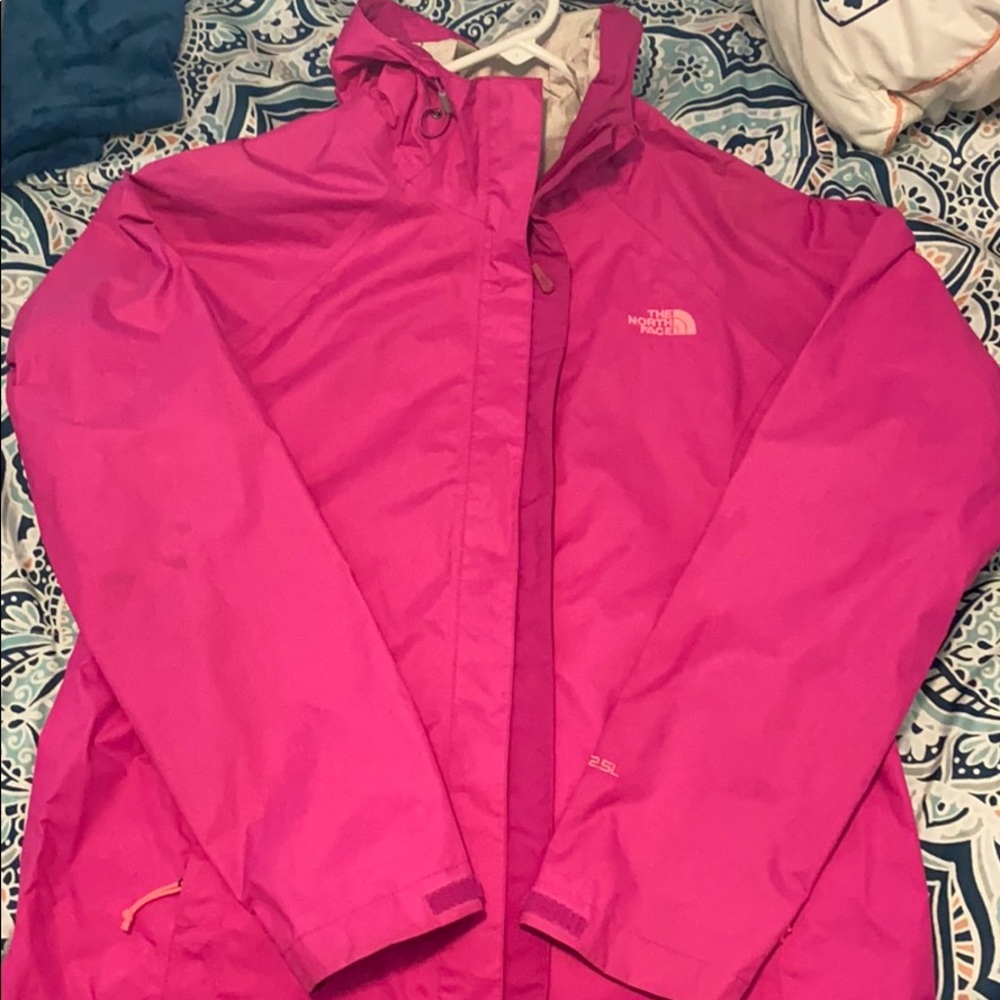 The North Face rain jacket size M